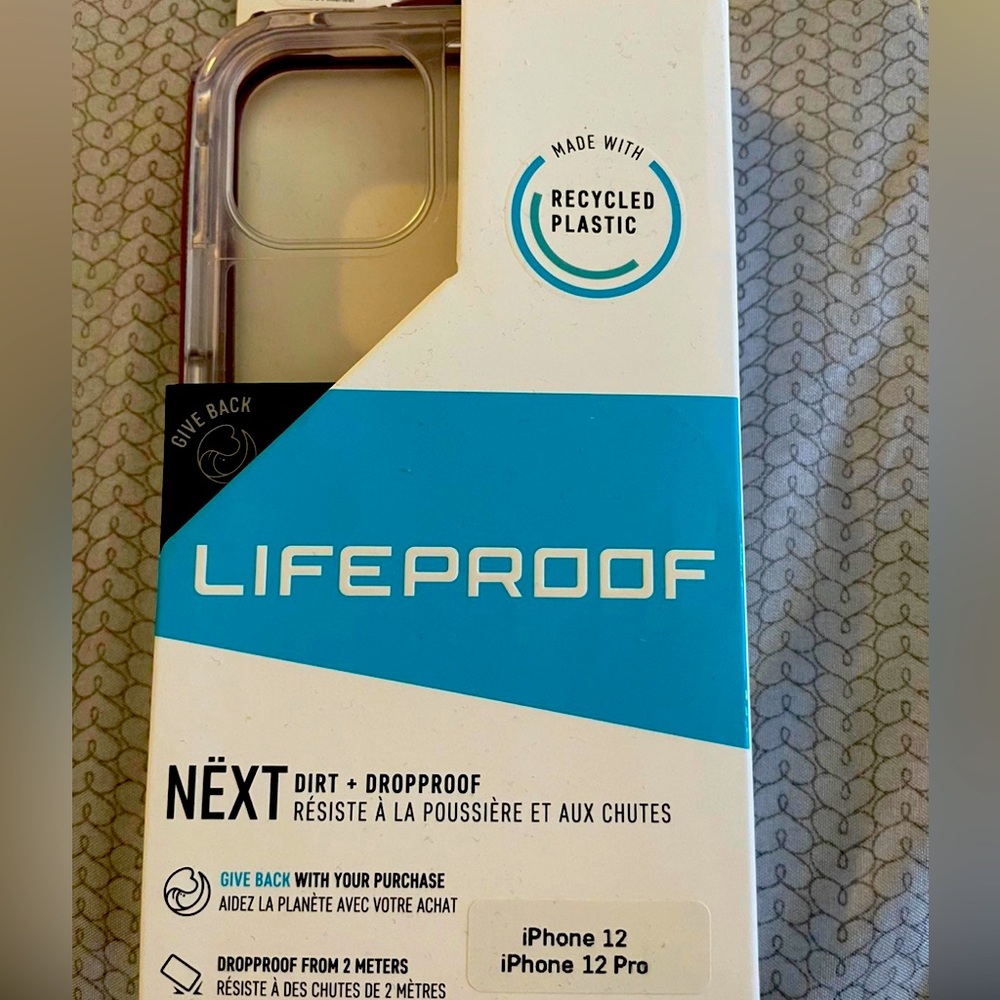 Lifeproof Next 12/12 pro case New!!